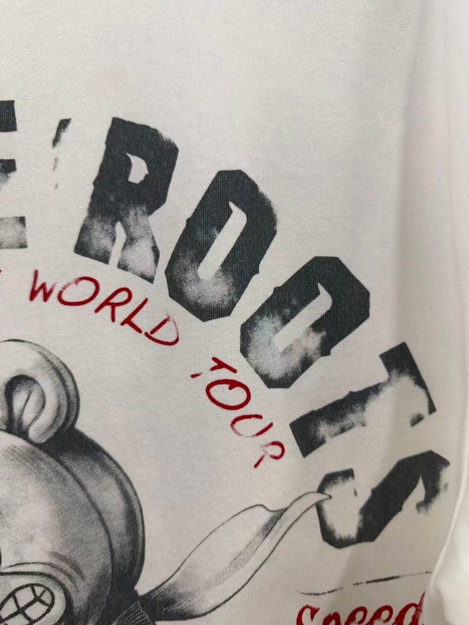 Vintage style washed summer wear T shirt