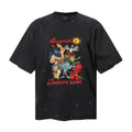 Saint Michael T Shirts Faded Destroyed Wash Classic Animated Figures Almighty Saint Letter Artwork
