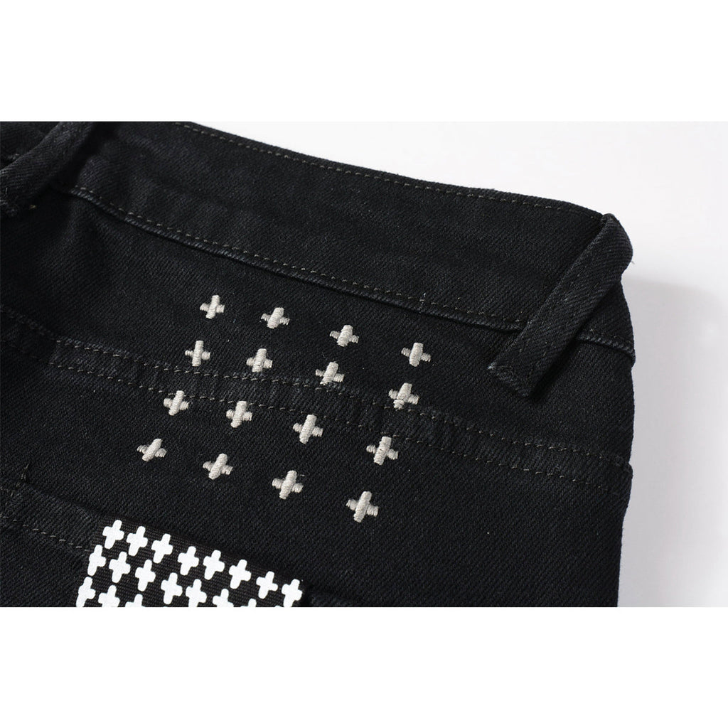 KSUBI Jeans Men's Straight High Street Pants