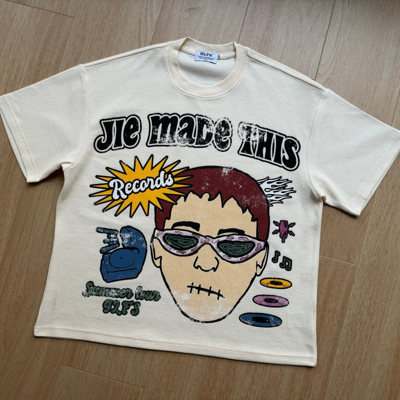 Unisex vintage T-shirt Eco-friendly Print Trends Summer