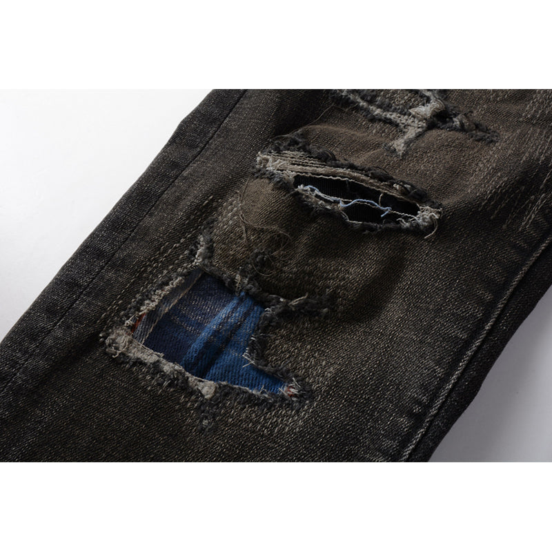 purple brand jeans Pure Cotton High Street Trend
