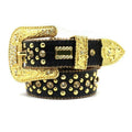 Hip-hop punk rhinestone belt punk style