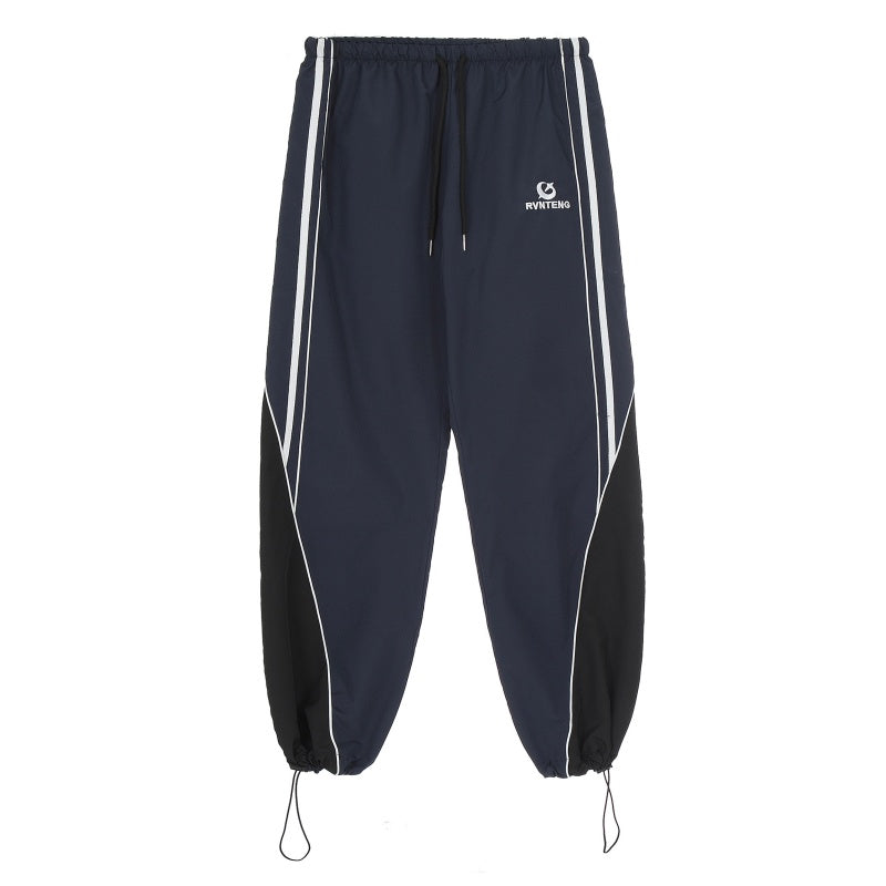 American-style streetwear harem pants Elastic Waist Drawstring Sport Trousers