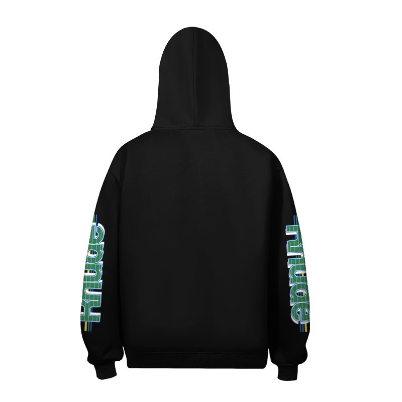 RHUDE Hoodie Old-School Rhude Race Label Art