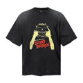 Saint Michael T Shirts Bold Red "SAINT PATROL" Distressed Lettering Motif