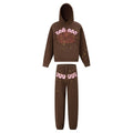 Spiderweb hoodie & sweatpants 2 piece set High-quality pure cotton for autumn and winter
