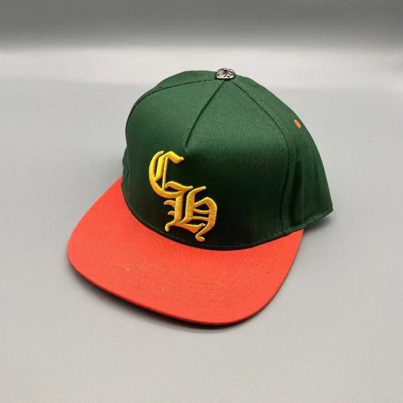 CH Logo Crowe Embroidered Fashion Hip Hop Sun Hat