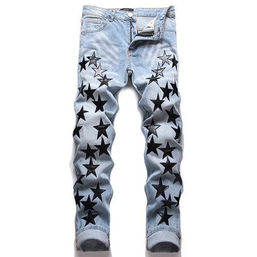 AMIRI Jeans High-quality distressed pure cotton