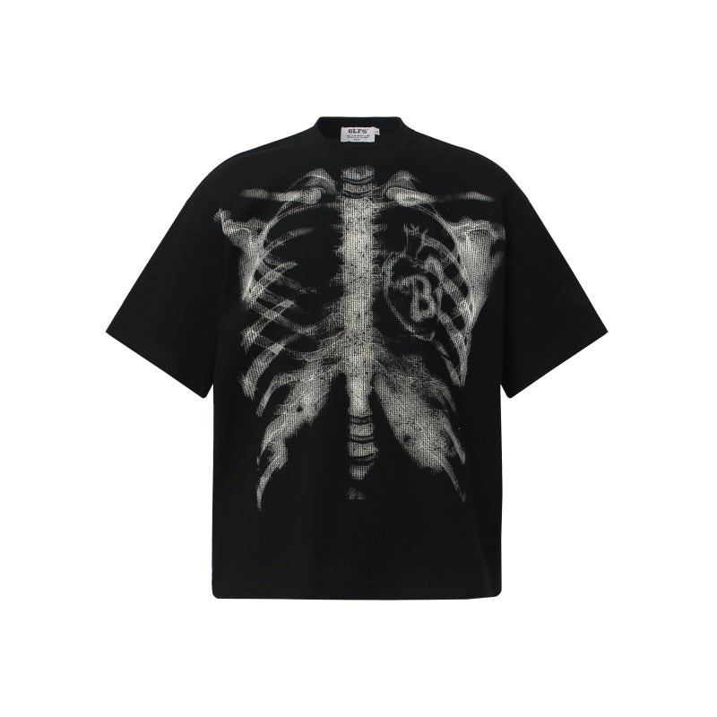 Unisex vintage T-shirt Trendy textured fabrics
