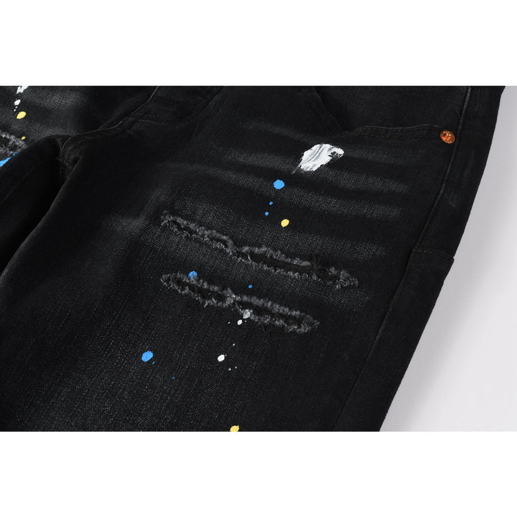 purple brand jeans High Street Distressed