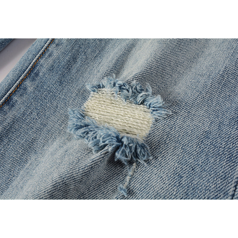 purple brand jeans Pure Cotton High Street Trend