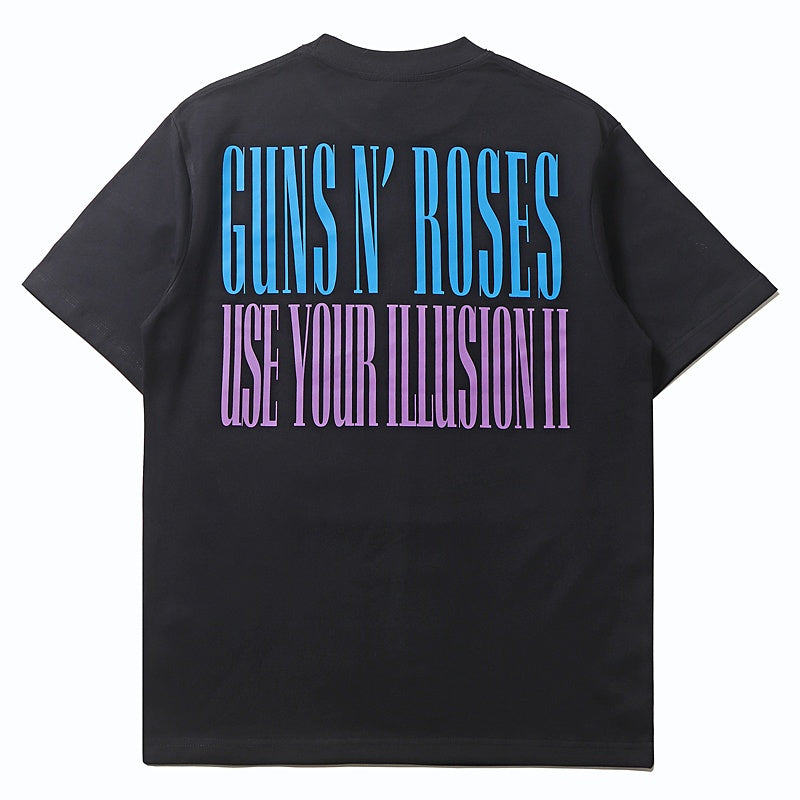 Mens T-shirt Guns N' Roses album cover print