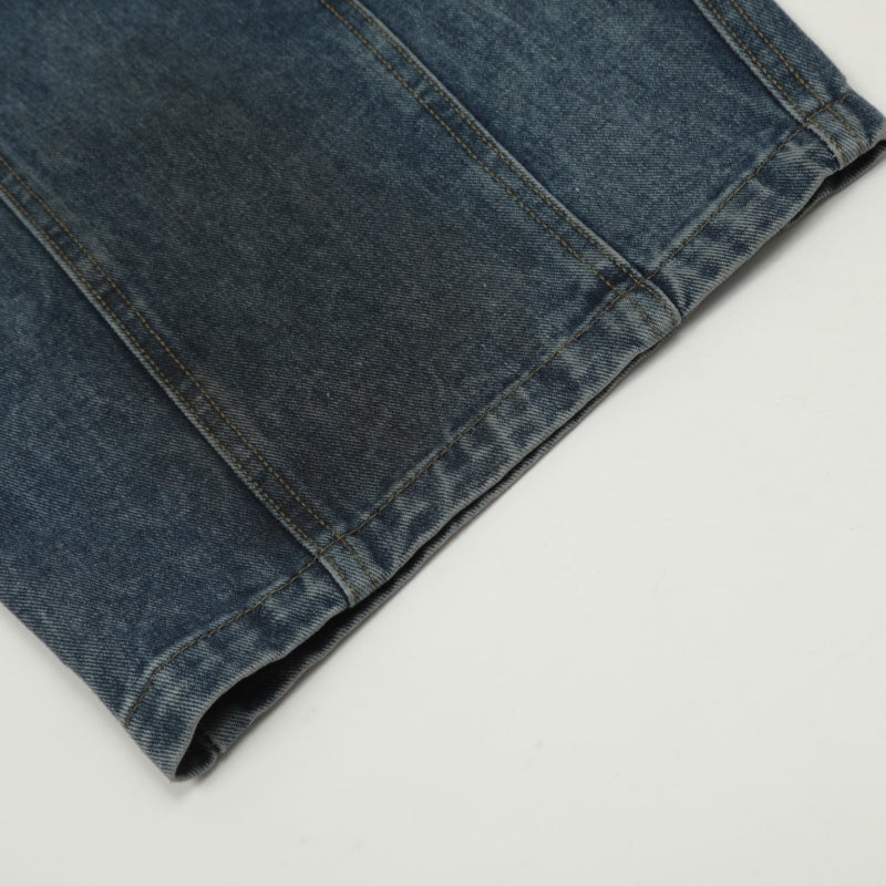American-style streetwear harem pants Back patch pocket contrast stitch detail