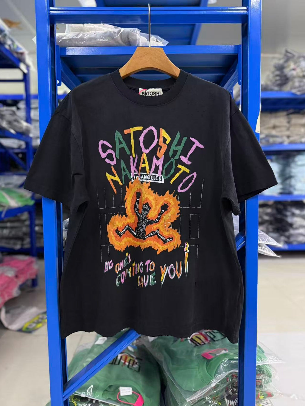 Satoshi Nakamoto t shirt High-quality heavyweight streetwear with a vintage, distressed aesthetic.