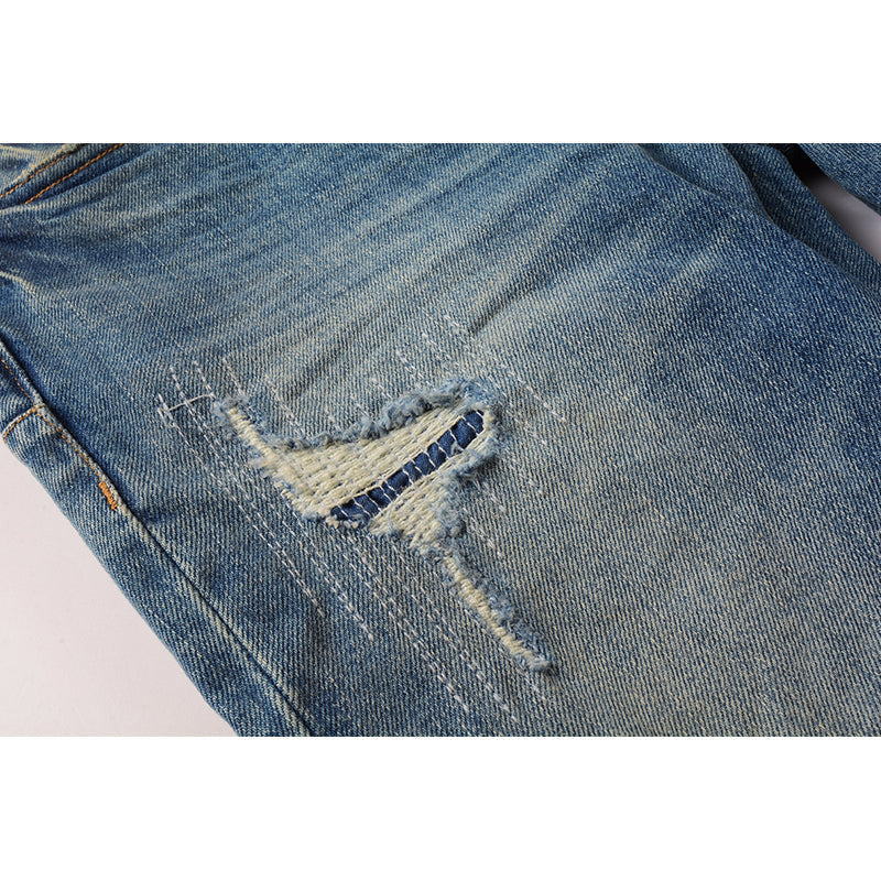 purple brand jeans Pure Cotton High Street Trend