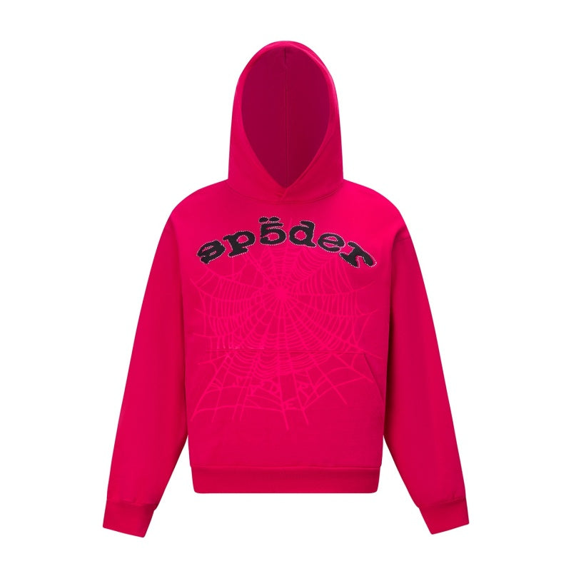 Spiderweb hoodie High-quality pure cotton for autumn and winter