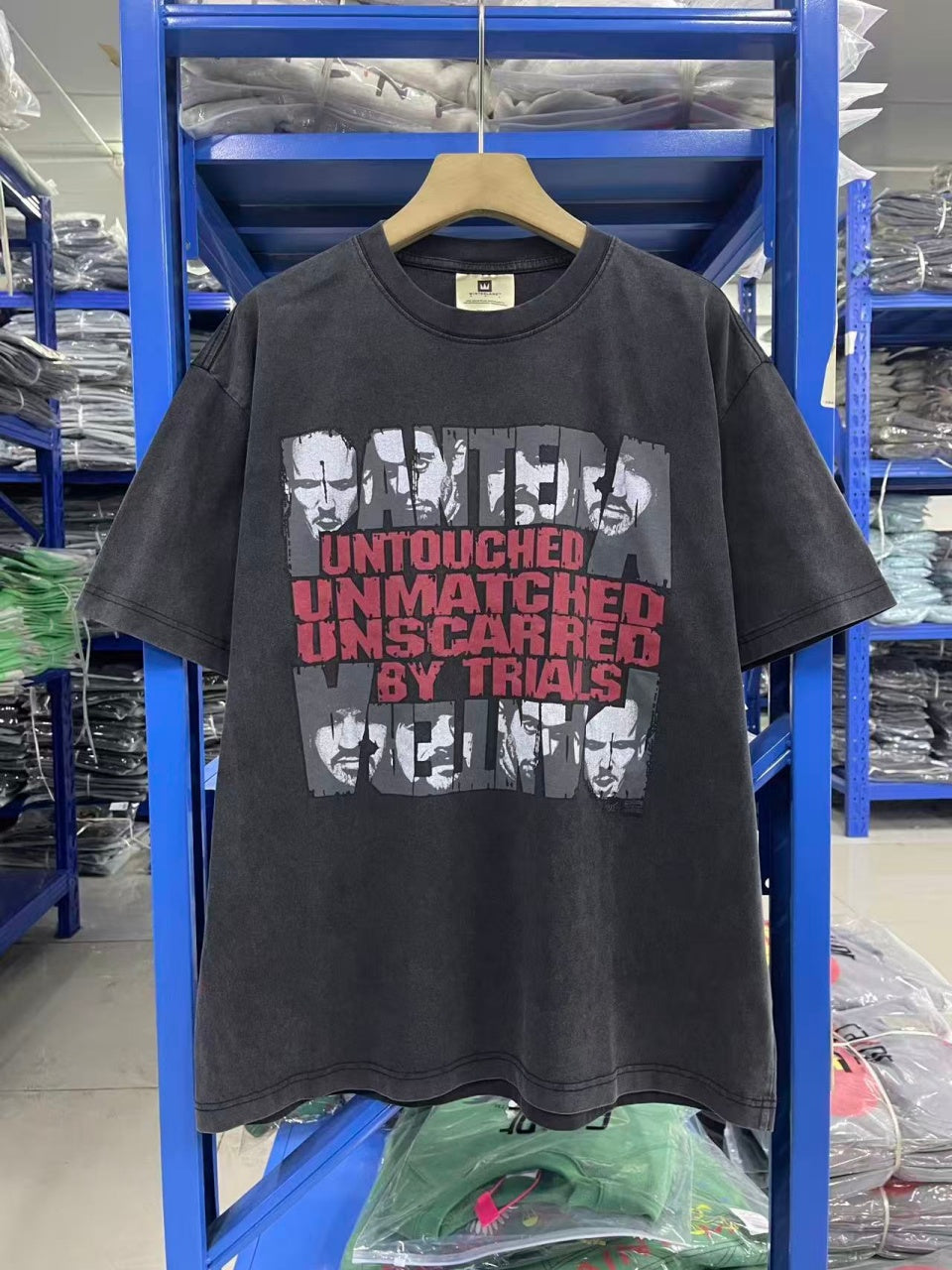 Vintage style washed summer wear T shirt