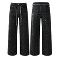 purple brand jeans Rhinestones #9128