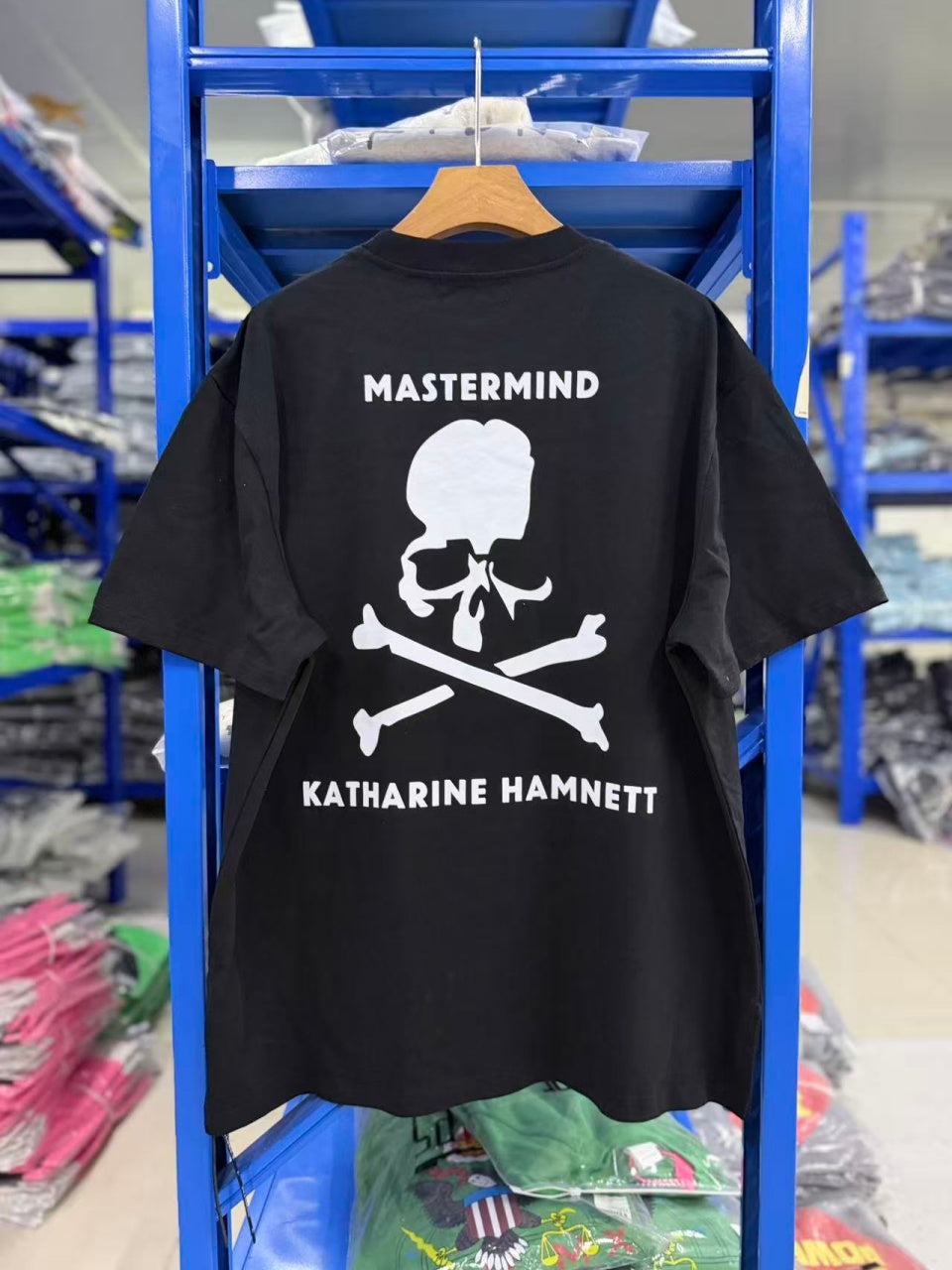 Vintage style washed summer wear T shirt Skull
