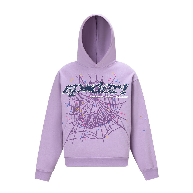 Spiderweb hoodie High-quality pure cotton for autumn and winter