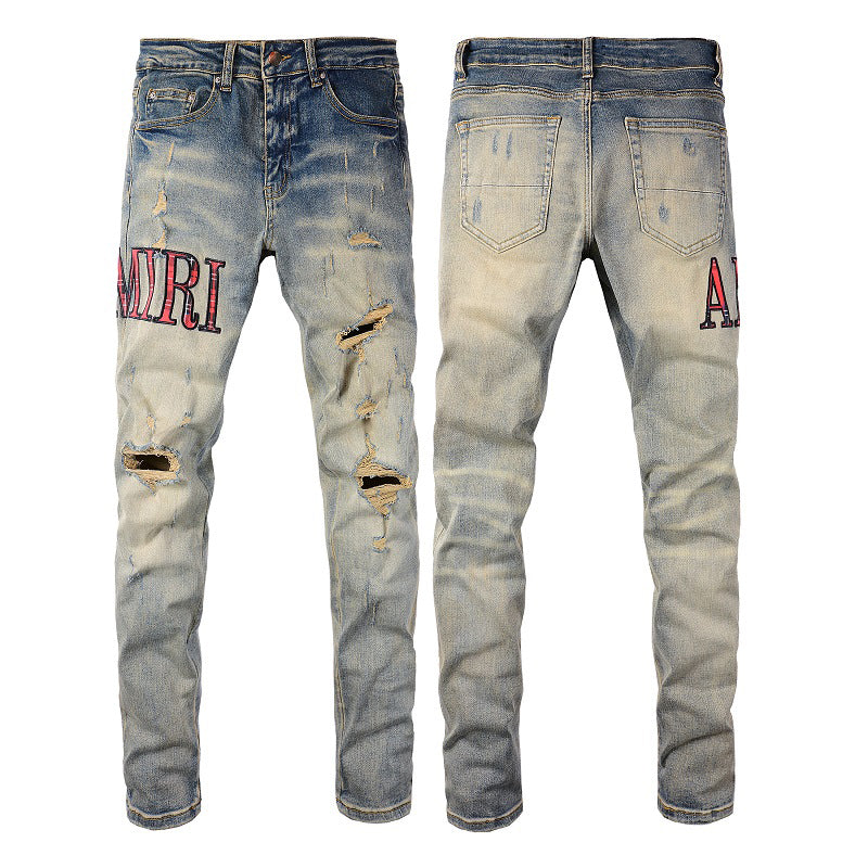 AM Jeans High Street Distressed#888