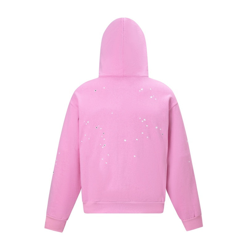 Spiderweb hoodie High-quality pure cotton for autumn and winter