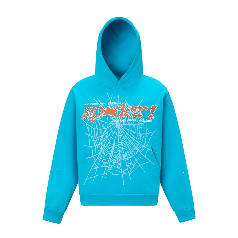 Spiderweb hoodie High-quality pure cotton for autumn and winter