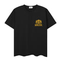 RHUDE T Shirts Crossed Sides Wreath Logo Print