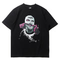 Mens T-shirt Vintage Masked avatar with a unique print