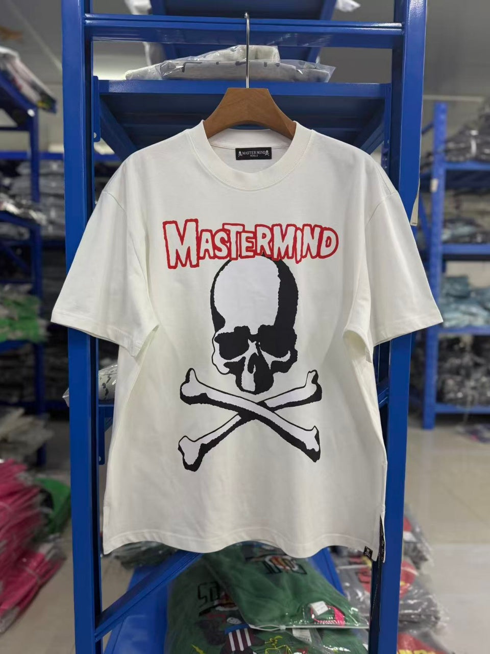 Vintage style washed summer wear T shirt Skull