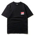 Mens T-shirt Vintage American-style Loose-fit patch-pocket Rattlesnake