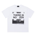 ERD T Shirts Bold Block Letter Distorted Text Frame Graphic Top