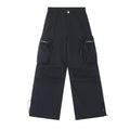 American-style streetwear harem pants Pleated knee relaxed fit outdoor pants