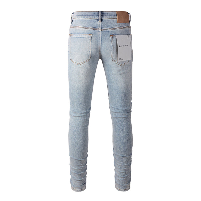 purple brand jeans Pure Cotton High Street Trend