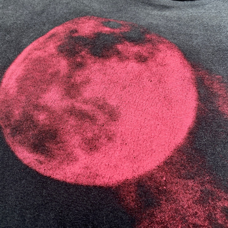 Unisex Vintage T Shirts "Pink Planet" Limited Edition: Heavyweight, Distressed, and Acid-Washed High-Street Retro Style