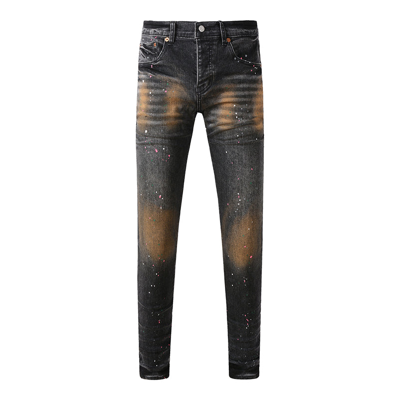 purple brand jeans Pure Cotton High Street Trend