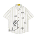 Unisex vintage T-shirt Polo shirt with a stand-up collar
