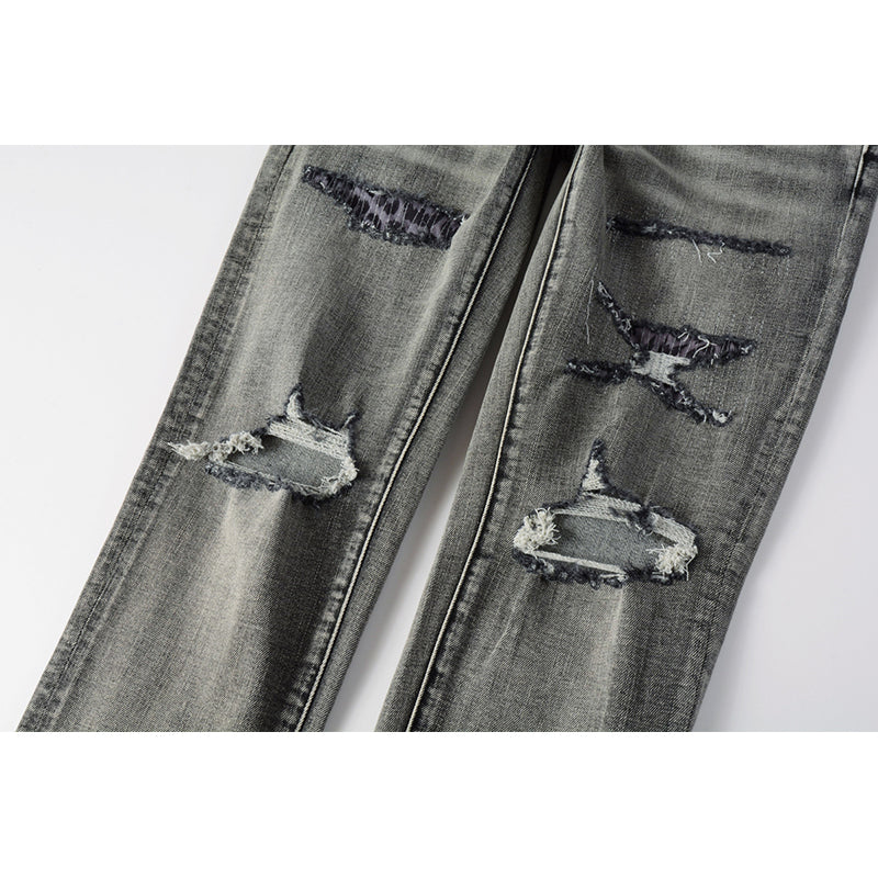 purple brand jeans Pure Cotton High Street Trend