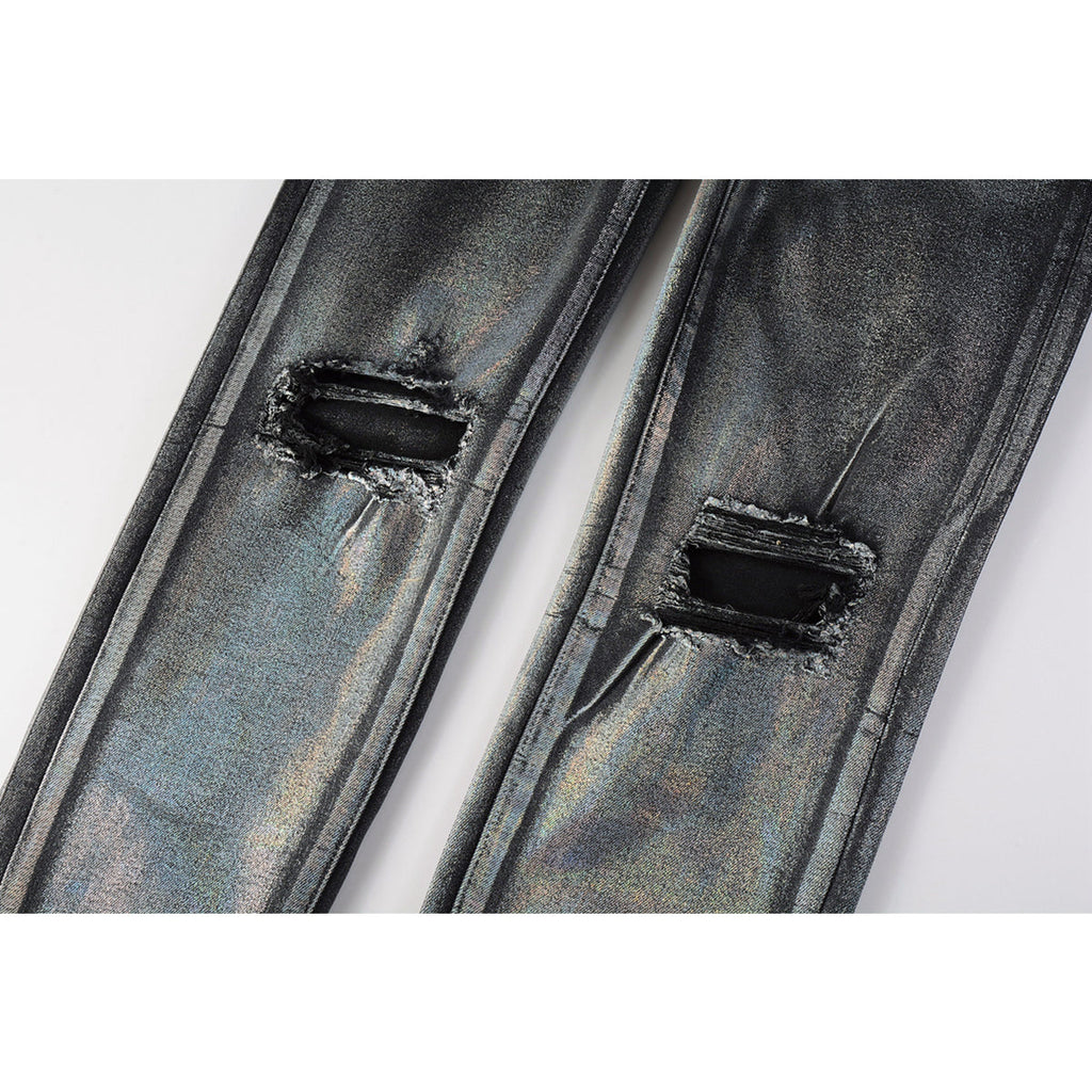 purple brand jeans Pure Cotton High Street Trend