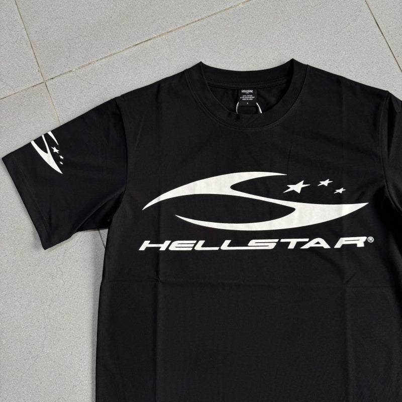 Vintage-style American T-shirt Minimal Angular Star Silhouette Mark
