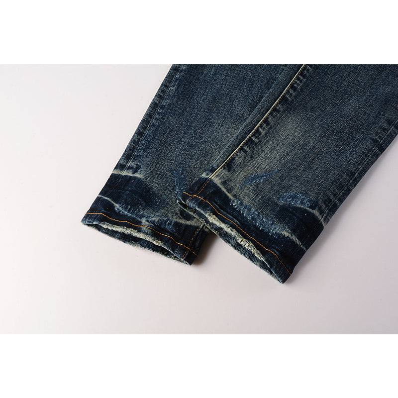 purple brand jeans Pure Cotton High Street Trend