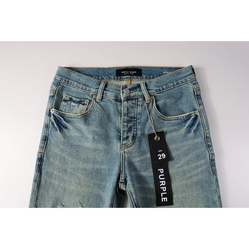 purple brand jeans Pure Cotton High Street Trend