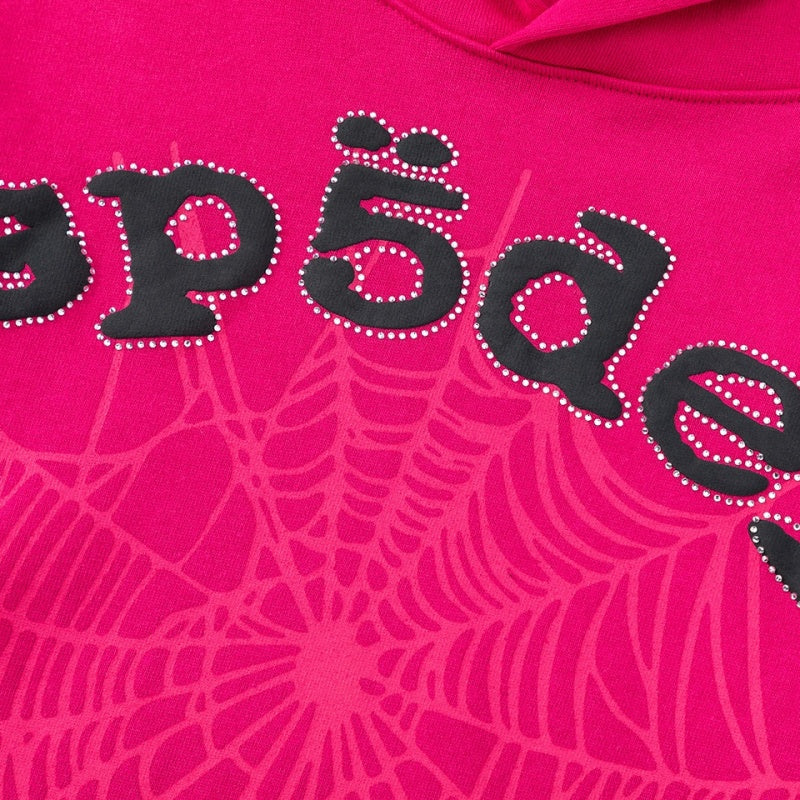 Spiderweb hoodie High-quality pure cotton for autumn and winter