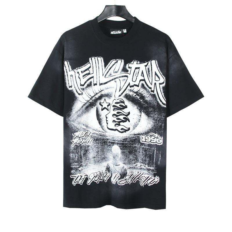 HS T-Shirt Designer style American streetwear, high-quality pure cotton.