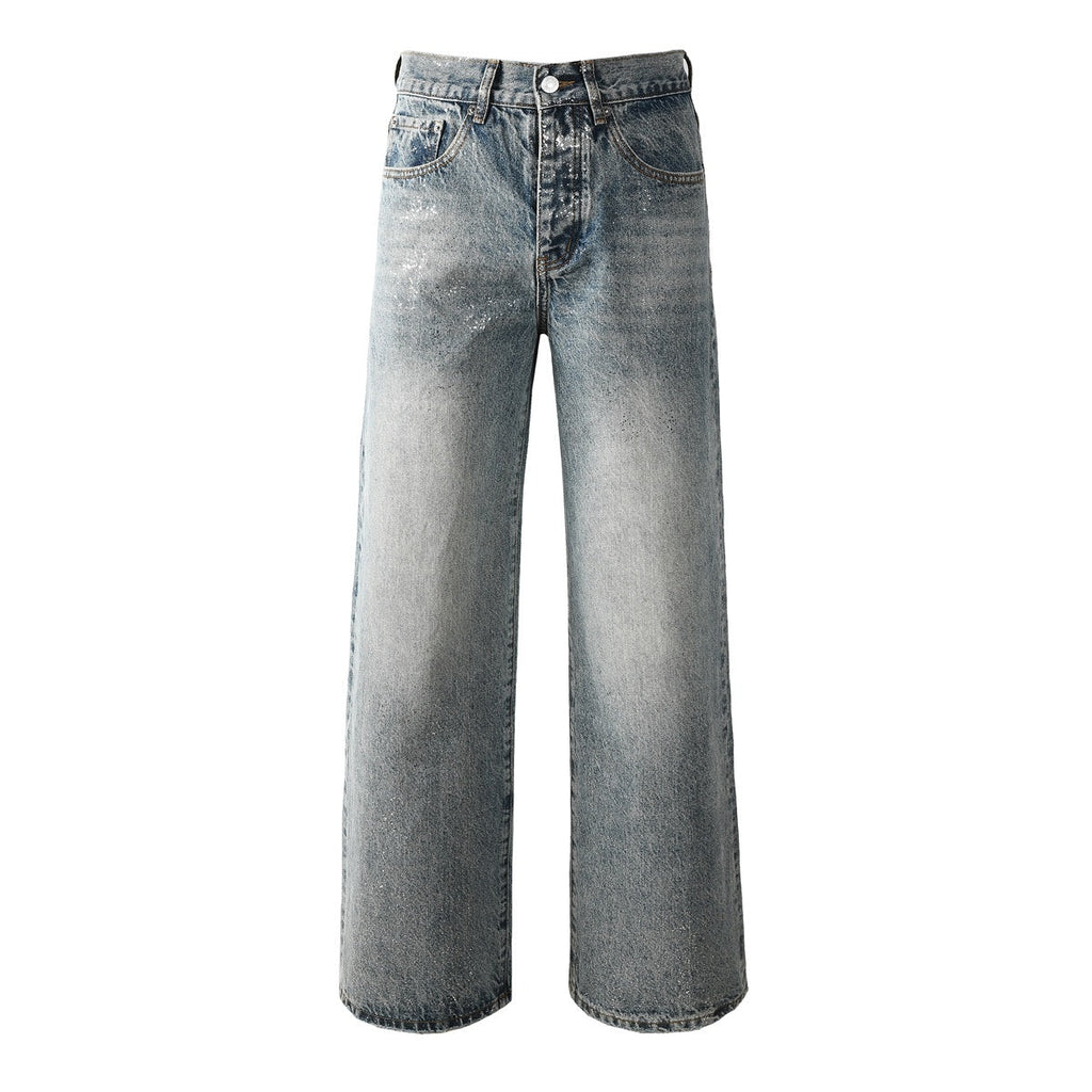 purple brand jeans Rhinestones #101