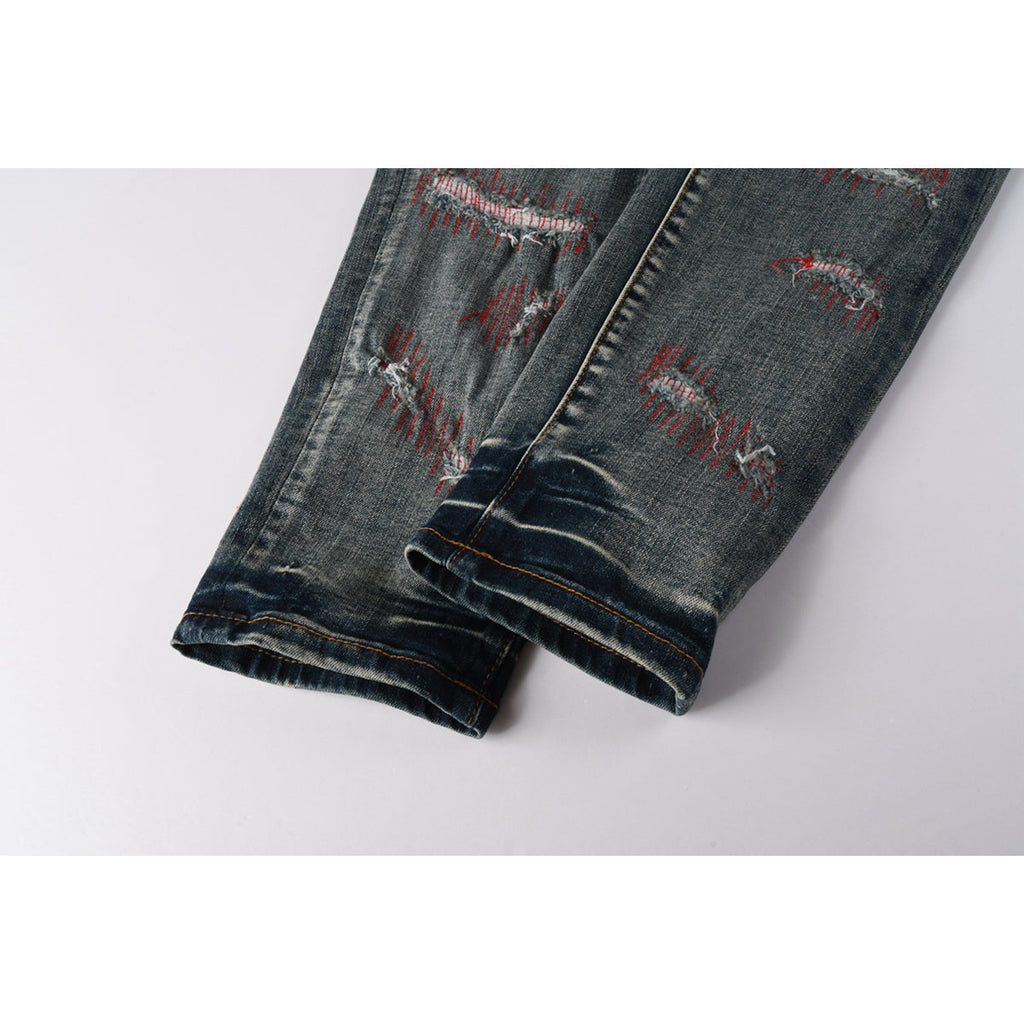 purple brand jeans High Street Distressed