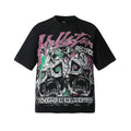 Vintage-style American T-shirt Skull World Tour Rock Graphic Tee