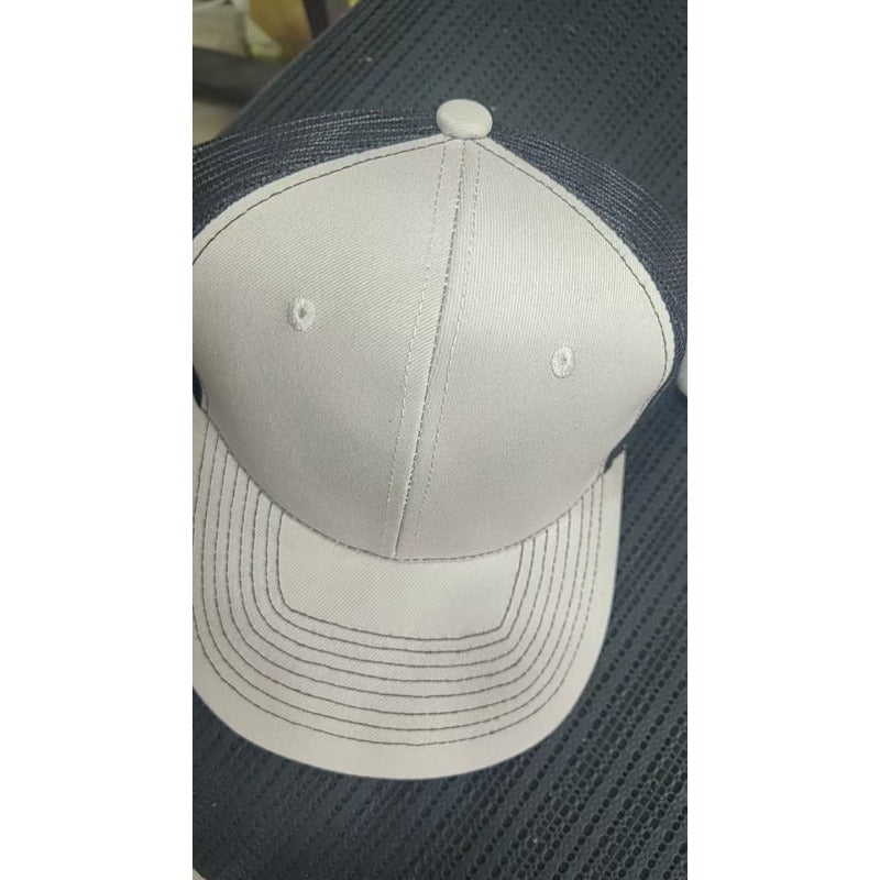 Trendy flat brimmed snapback hatssummer mesh breathable