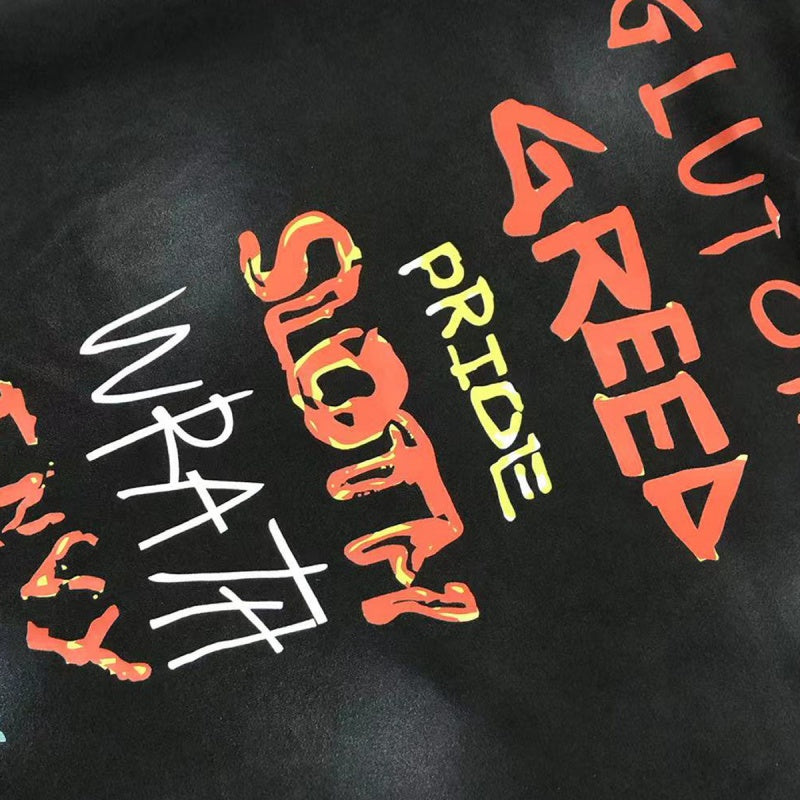Saint Michael T Shirts Offset Printed SA1NT Minimal Typography