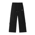 American-style streetwear harem pants Solid color versatile utility streetwear bottoms